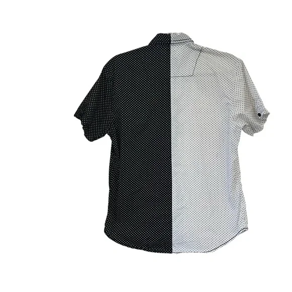 Drill Clothing Slim Fit Short Sleeve Button Down Cotton Shirt, Sz M - Picture 7 of 10